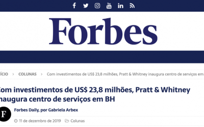 Com investimentos de US$ 23,8 milhões, Pratt & Whitney inaugura centro de serviços em BH