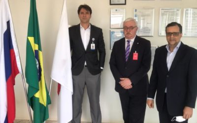 IAS recebe visita do Embaixador da Federação Russa no Brasil, Sr. Alexey Labetskiy